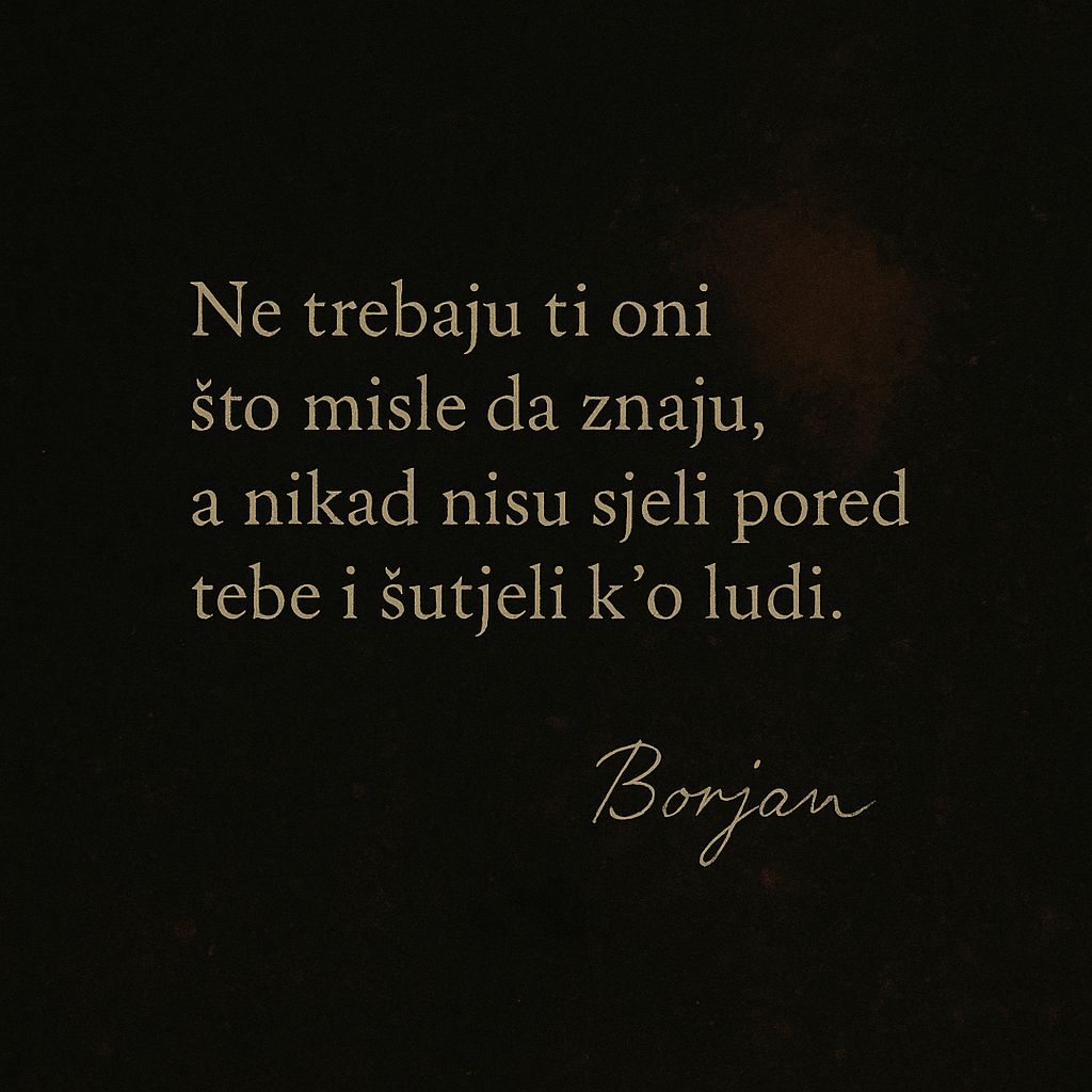 Tko ti treba?