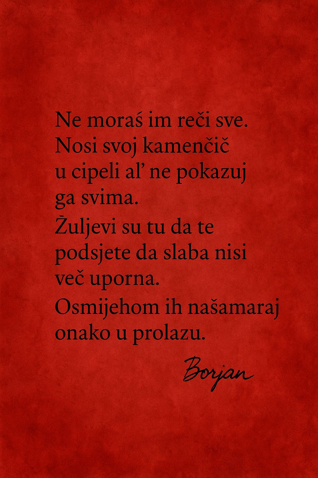 Ne moraš